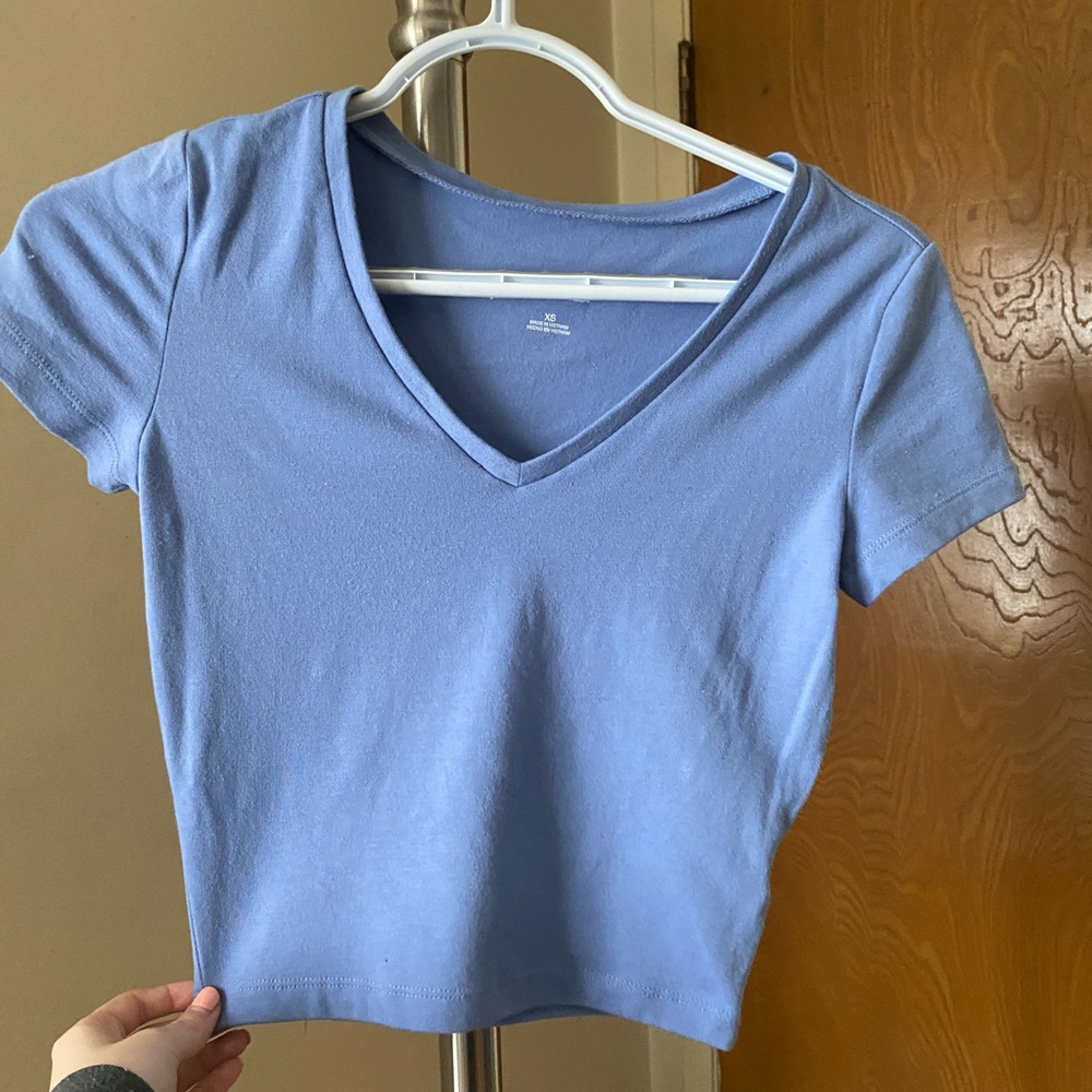 V NECK CROP TOP FROM TARGET